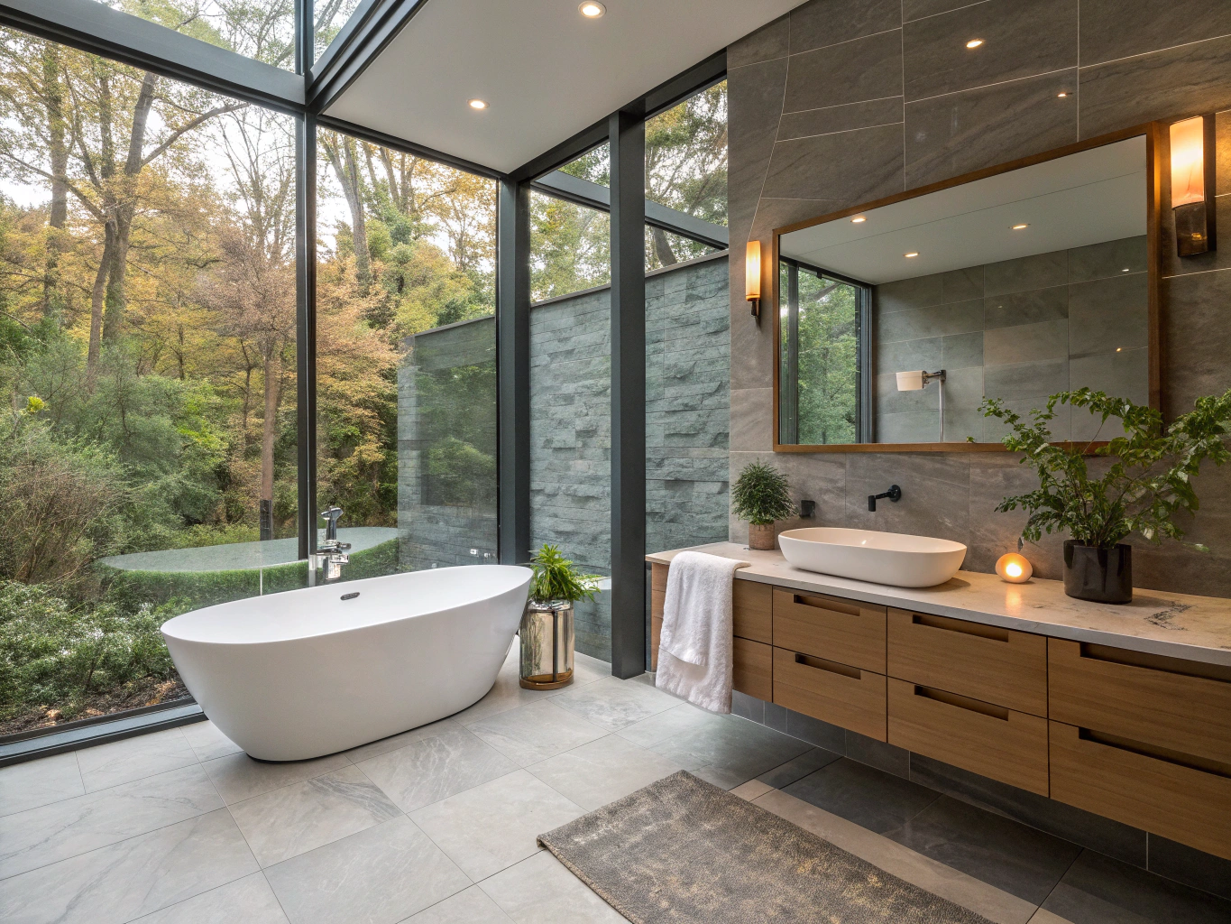 Bathroom Remodeling Concept